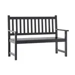 Flash Furniture LTS-0525-BK-GG Adele Patio Wood Bench