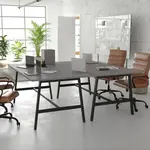 Flash Furniture MT-M7236-LTGRY-ABF-GG Redmond Conference Table