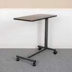 Flash Furniture NAN-LT-28-D-OAK-GG Table, Indoor, Adjustable Height