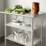 Flash Furniture NH-GU-2436-GG Woodford Undershelf