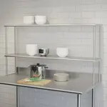 Flash Furniture NH-OSD-1260-GG Reese Double Overshelf