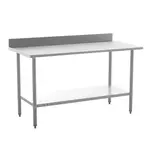 Flash Furniture
NH-WT-3060-GG-B4-GG Work Table,

Stainless Steel Top
with 
and 
- 220"W x 220"D