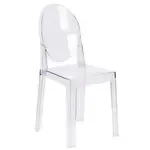 Flash Furniture OW-GHOSTBACK-18-GG Ghost Chair