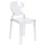 Flash Furniture OW-TEARBACK-18-GG Ghost Chair