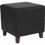 Flash Furniture QY-S09-BKL-GG Ascalon Ottoman/Pouf