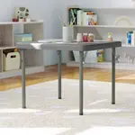 Flash Furniture RB-2424-KID-GY-GG Paige Kids Folding Table