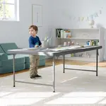 Flash Furniture RB-3060-KID-GY-GG Paige Kids Folding Table