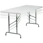 Flash Furniture RB-3072ADJ-GG Folding Table