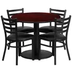 Flash Furniture RSRB1030-GG Table and Chair Set