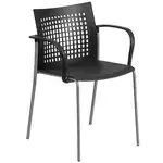 Flash Furniture RUT-1-BK-GG Hercules Series Stacking Chair