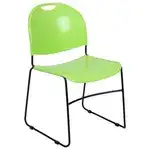 Flash Furniture RUT-188-GN-GG Hercules Series Ultra Compact Stacking Chair