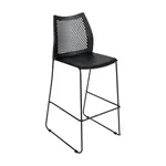 Flash Furniture RUT-498A-BS-BK-GG Hercules Bar Stool
