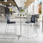 Flash Furniture RUT-498A-BS-NV-GG Hercules Bar Stool