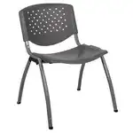 Flash Furniture RUT-F01A-GY-GG Hercules Series Stacking Chair