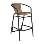 Flash Furniture SDA-AD632032R-DK-BN-GG Lila Bar Stool