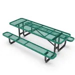 Flash Furniture SLF-EML96-H60L-GN-GG Mantilla Outdoor Picnic Table
