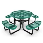 Flash Furniture SLF-EMR46-H60L-GN-GG Creekside Outdoor Picnic Table