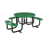Flash Furniture SLF-EMR46ADA-HL60L-GN-GG Creekside Outdoor Picnic Table