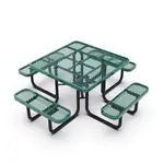 Flash Furniture SLF-EMS46-H60L-GN-GG Creekside Outdoor Picnic Table