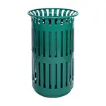 Flash Furniture UF-OTB-01-GRN-GG Collins Outdoor Trash Can