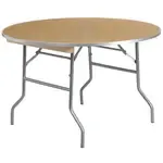 Flash Furniture XA-48-BIRCH-M-GG Heavy Duty Folding Banquet Table