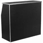 Flash Furniture XA-BAR-48-MAR-GG Black Portable Bar