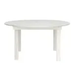 Flash Furniture XA-F-60-RD-WH-GG Hercules Series Dining Table