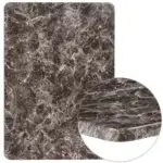 Flash Furniture XU-3042-MAR-GG Table Top, Laminate