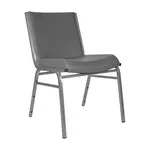 Flash Furniture XU-60153-GRY-VYL-GG Hercules Series Heavy Duty Stacking Chair