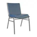 Flash Furniture XU-60153-NVY-VYL-GG Hercules Series Heavy Duty Stacking Chair