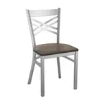 Flash Furniture XU-6FOB-CLR-ACPW-GG Hercules Series Restaurant Chair