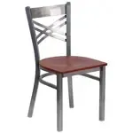 Flash Furniture XU-6FOB-CLR-CHYW-GG Hercules Series Restaurant Chair