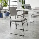 Flash Furniture XU-8700-GRY-B-VYL-30-GG Hercules Series Stacking Chair