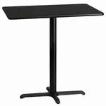 Flash Furniture XU-BLKTB-2442-T2230B-GG Table