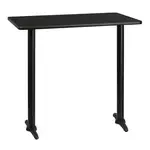 Flash Furniture XU-BLKTB-3042-T0522B-GG Table