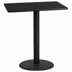 Flash Furniture XU-BLKTB-3042-TR24B-GG Table