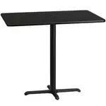 Flash Furniture XU-BLKTB-3048-T2230B-GG Table