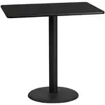 Flash Furniture XU-BLKTB-3048-TR24B-GG Table