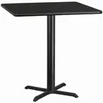 Flash Furniture XU-BLKTB-4242-T3333B-GG Table