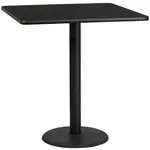 Flash Furniture XU-BLKTB-4242-TR24B-GG Table