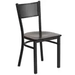 Flash Furniture XU-DG-60115-GRD-WALW-GG Hercules Series Restaurant Chair