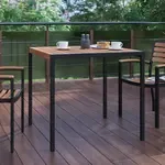 Flash Furniture XU-DG-UH8100-GG Table, Outdoor
