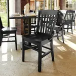 Flash Furniture XU-DG-W0006-BLK-GG Hercules Series Restaurant Chair