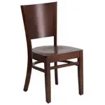 Flash Furniture XU-DG-W0094B-WAL-WAL-GG Lacey Series Restaurant Chair