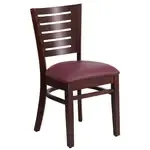 Flash Furniture XU-DG-W0108-WAL-BURV-GG Darby Series Restaurant Chair