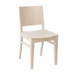 Flash Furniture XU-DG-W0305-ANTWHT-GG Naples Dining Chair