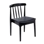 Flash Furniture XU-DG-W0359-BLK-GG Chester Dining Chair