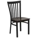 Flash Furniture XU-DG6Q4BSCH-MAHW-GG Hercules Series Restaurant Chair