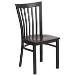 Flash Furniture XU-DG6Q4BSCH-WALW-GG Hercules Series Restaurant Chair