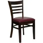 Flash Furniture XU-DGW0005LAD-WAL-BURV-GG Hercules Series Restaurant Chair